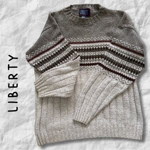 {Liberty} COTTON Crewneck Sweater